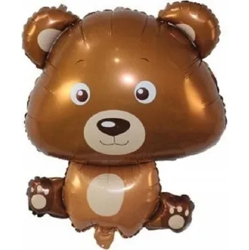 Balónek FÓLIOVÝ BALÓN MEDVÍDEK BALÓN MEDVĚD NA NAROZENINY, PRVNÍ NAROZENINY, DEKORACE BOHO