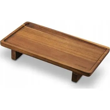 SERVÍROVACÍ PRKÉNKO s Nožičkami AKÁTOVÉ na Chuťovky Starke Pro 38x20,5x6,5cm