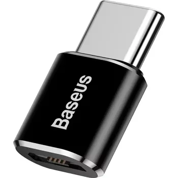 Baseus adaptér z micro USB do USB Type-C šedý (CATYPEC-DL0G)