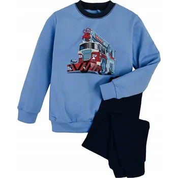 Chlapecké pyžamo Tup Tup Chlapecké pyžamo hasičské auto modré 98