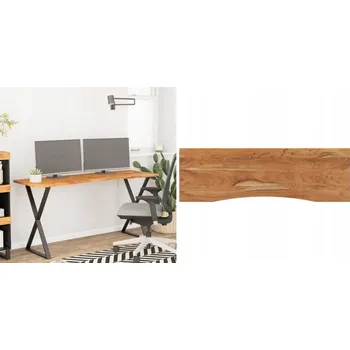Psací stůl 140x50x2, Deska stolu, masivní akátové dřevo, 5 cm, obdélníková