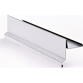 Závětrná lišta klasik s okapnicí r.š.250mm Al Hliník přírodní dl.2m