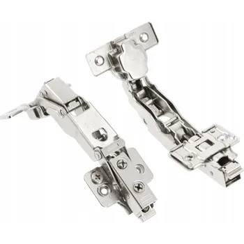 Nábytkové kování Naložený závěs GTV SILENTO PRO 155° s tlumením dovírání + vodící lišta