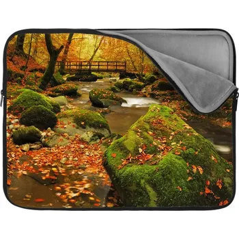 pouzdro na notebook Sablio Obal na notebook Most v lese - 13"