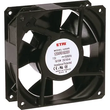 Průmyslový ventilátor Ecofit 125XR0182000 axiální ventilátor, 115 V/AC, 2640 l/min, (d x š x v) 119 x 119 x 38.9 mm, 125XR0182000