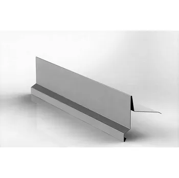 Závětrná lišta klasik horní s okapnicí r.š.250mm pozinkovaná FeZn dl.2m