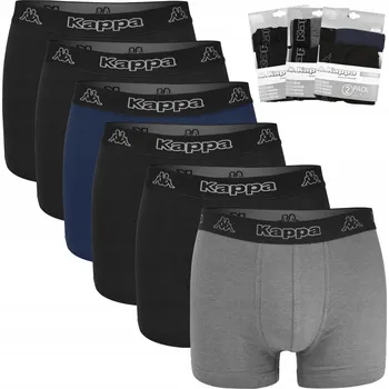 Boxerky Kappa Boxerky Slipy Pánské Bavlněné 6 kusů 710947 Velikost M