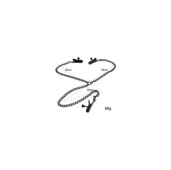 BDSM skřipce na bradavky a klitoris 12255 Barva Stříbrná bdsm-bondage-shop 12255 BDSM skřipce na bradavky a klitoris 13029