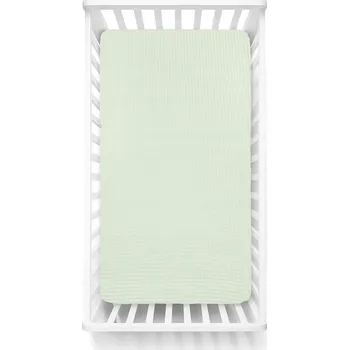 Prostěradlo PROSTĚRADLO 76x43 cm do přistýlky LIONELO Aurora VAFLE BAVLNA PREMIUM