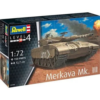 Plastikový model Corfix Plastic ModelKit tank 03340 - Merkava Mk.III (1:72)