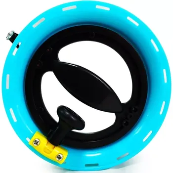 Létající drak RCprofi Naviják s rukojetí 18 cm s délkou šňůry 200 m, modrý