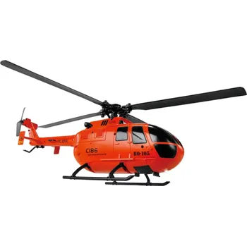 RC model vrtulníku RC ERA Helicopter RC vrtulník C186 Pro, oranžová