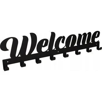 Věšák Šatní ramínko kovový Gamet černý