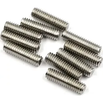 RC náhradní díl Yeah Racing Nerezový stavěcí šroub červík M3x10mm, 10ks