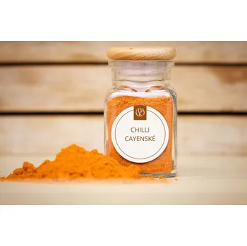 Koření Chilli cayenské v kořence