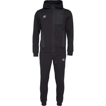 Pánská tepláková souprava Umbro RAIVO 2XL Černá, Bílá