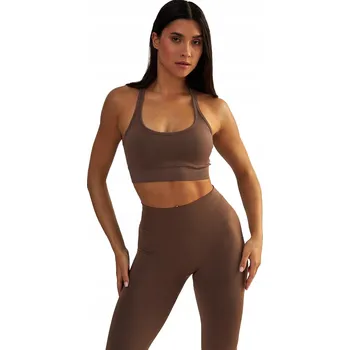 Podprsenka Sportovní podprsenka BeShaped M hnědá