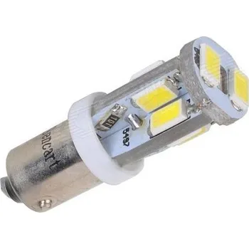 Autožárovka Žárovka LED Ba9S 12V/4W bílá, 10xSMD5630