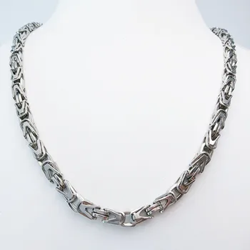 Řetízek Pánský stříbrný řetízek, královský vzor 5 mm, 55 cm