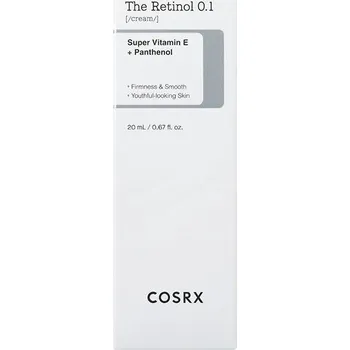 Pleťový krém Cosrx The Retinol 0.1 Cream Krém s Retinolem, Vitamín E + Panthenol 20 ml