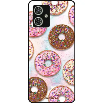 Pouzdro na mobilní telefon Lesklý kryt iSaprio pro Motorola Moto G54 5G - Donuts 11 (Lesklý obal, elegantní kryt a pouzdro iSaprio Exclusive na mobil Motorola Moto G54 5G - Donuts 11 - luxusní vzhled, pružné boky z TPU, kompletní ochrana hran a fotoaparátu, česká výroba)