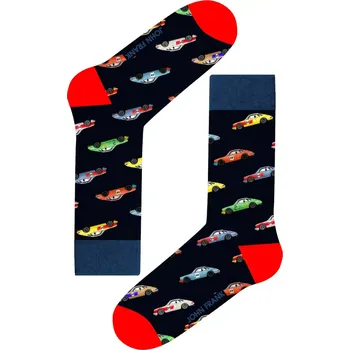 Sada pánského spodního prádla Pánské ponožky John Frank JFLSFUN159 uni Černá