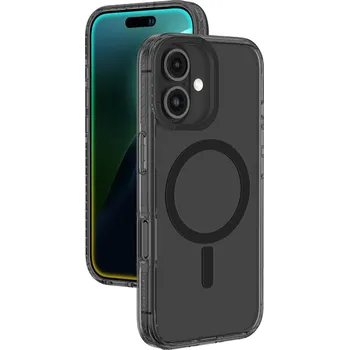 Pouzdro na mobilní telefon Pouzdro AmazingThing Titan Pro Mag s magnetickým kroužkem pro iPhone 16 - černé