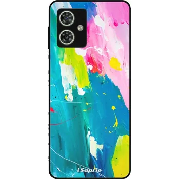 Pouzdro na mobilní telefon Lesklý kryt iSaprio pro Motorola Moto G54 5G - Abstract Paint 04 (Lesklý obal, elegantní kryt a pouzdro iSaprio Exclusive na mobil Motorola Moto G54 5G - Abstract Paint 04 - luxusní vzhled, pružné boky z TPU, kompletní ochrana hran a fotoaparátu, česká)