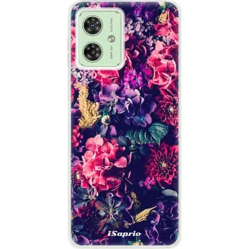 Pouzdro na mobilní telefon Silikonový obal iSaprio - Motorola Moto G54 5G - Flowers 10 (Silikonový obal, kryt a pouzdro iSaprio - Motorola Moto G54 5G - Flowers 10 - stylová ochrana telefonu, pružný TPU materiál, odolný UV potisk, česká výroba)