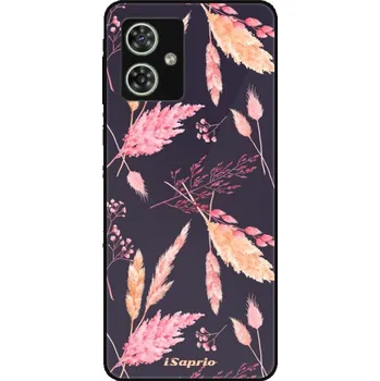Pouzdro na mobilní telefon Lesklý kryt iSaprio pro Motorola Moto G54 5G - Herbal Pattern (Lesklý obal, elegantní kryt a pouzdro iSaprio Exclusive na mobil Motorola Moto G54 5G - Herbal Pattern - luxusní vzhled, pružné boky z TPU, kompletní ochrana hran a fotoaparátu, česká výroba)