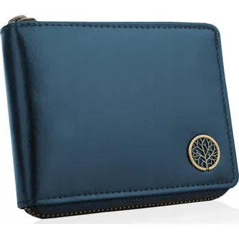 Betlewski peněženka z přírodní kůže modrá - muž