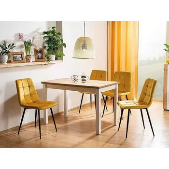 Jídelní stůl Rozkládací jídelní stůl 100(140)x60 ANTHONY - dub lancelot / bílý