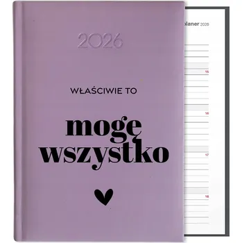 Kalendář Knižní kalendář 2026 A5 FunnyCase fialový