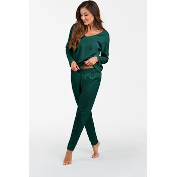 Dámské noční prádlo Tepláková souprava Italian Fashion Karina vel. S Zelený