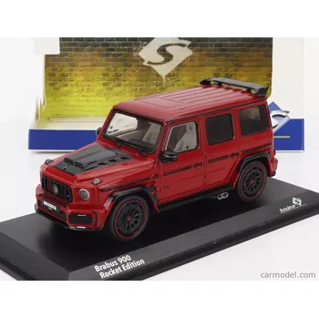autíčko Solido Mercedes benz G-class G63 700 Brabus Rocket Edition 2022 1:43 Red