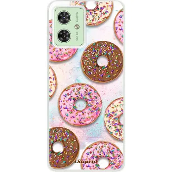Pouzdro na mobilní telefon Silikonový obal iSaprio - Motorola Moto G54 5G - Donuts 11 (Silikonový obal, kryt a pouzdro iSaprio - Motorola Moto G54 5G - Donuts 11 - stylová ochrana telefonu, pružný TPU materiál, odolný UV potisk, česká výroba)