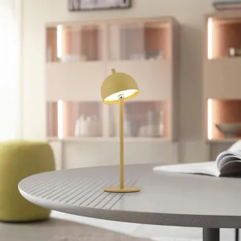 Lampička Paul Neuhaus Stolní lampa BELLIS 19244-81 Žlutá