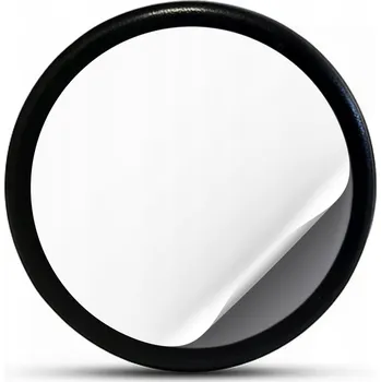 Dekorativní magnet Neodymový válcový Magnet 20x5 SAMOLEPICÍ NANO N42 Kulatý černý silný