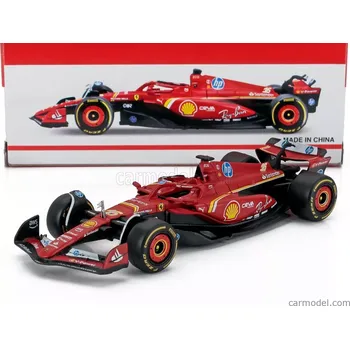 Dětské zboží Bburago Ferrari F1 Sf-24 Team Scuderia Ferrari N 16 Winner Monaco Gp 2024 Charles Leclerc 1:43 Červená Černá