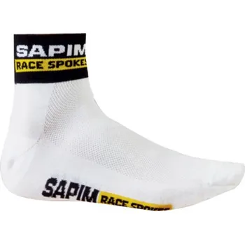 Pánské ponožky Cyklistické Ponožky Sapim 44-46 bílé