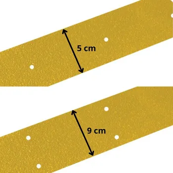 Protiskluzová podložka Protiskluzový podlahový pás IG Fine, žlutá, 5x180 cm + doprava zdarma