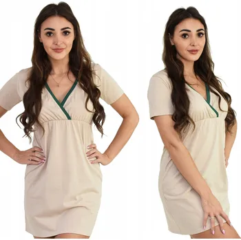 Dámská noční košile Noční košilka na kojení kojící dítě, oboustranná, velikost XL