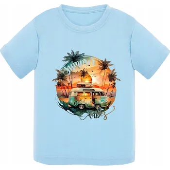 Tup Tup dětské tričko modré bavlna velikost 128