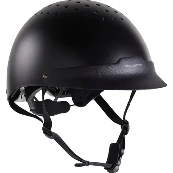 Jezdecká přilba JEZDECKÁ PŘILBA PRO JÍZDU NA KONI BEZPEČNÁ ČERNÁ vel. M