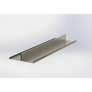 Rozdělovací lišta r.š.250mm Titanzinek TiZn dl.2m