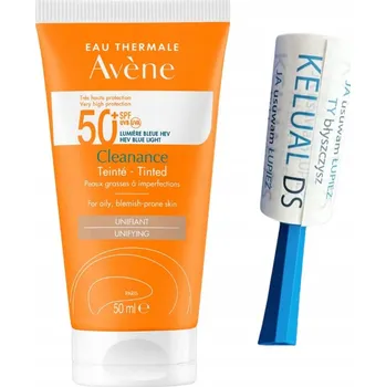 Přípravek na opalování Tónovaná emulze na opalování Avene Cleanance SPF 50, 50 ml