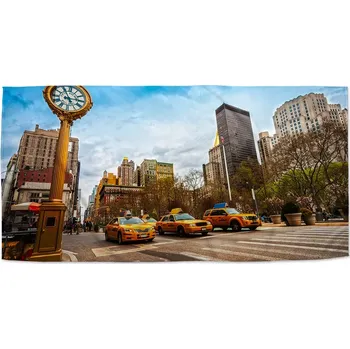 Osuška Sablio Ručník Žluté taxiky 2 - 50x100 cm