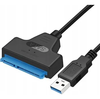 Kabel do PC ADAPTÉR SATA III PŘEVODNÍK na USB 3.0 KABEL PRO DISK HDD SDD