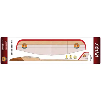 Plastikový model Hiesbök PUPPY-házedlo 380mm Hiesb.