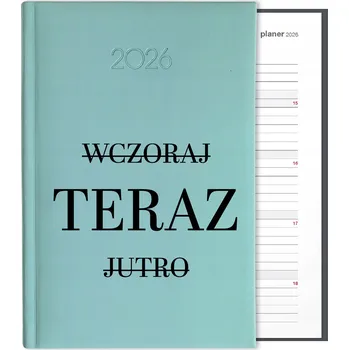 Kalendář Knižkový kalendář 2026 A5 FunnyCase modrý
